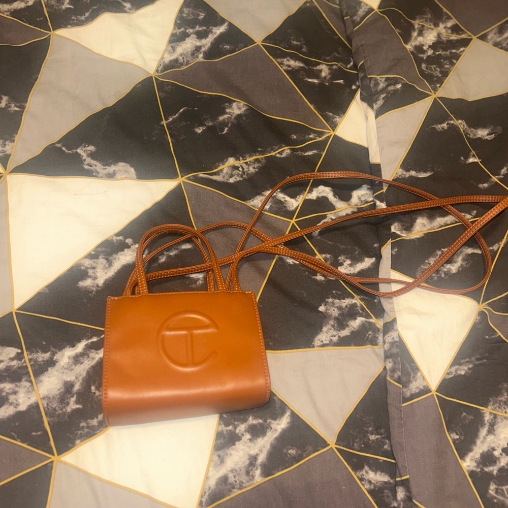 Telfar Mini Bag in Rich Tan